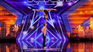 SEXIEST Audition! Acrobatic Dance Duo Excites The AGT Judges - America's Got Talent 2019