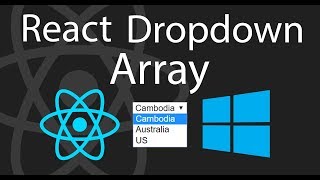 How to Create a React Dropdown using Array | Part 2