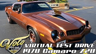 1978 Chevrolet Camaro Z28 Virtual Test Drive at Volo Auto Museum (V18993)