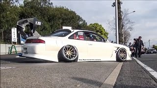 【搬出動画③】 wekfest japan2017 車高短 シャコタン Lowered exhaust Low car