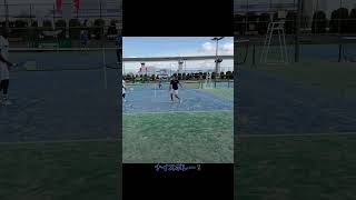 立川市2024春季団体戦 本戦 庭球道場vsHEAT_A  D3 ハイライト　#tennis #テニス #shorts #ダブルス