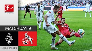 Borussia M'gladbach - 1. FC Köln 5-2 | Highlights | Matchday 9 – Bundesliga 2022/23