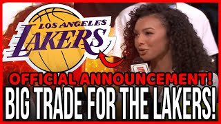 STAR PLAYER SIGNING WITH THE LAKERS IN BIG TRADE! ANNOUNCEMENT NOW! TODAY’S LAKERS NEWS