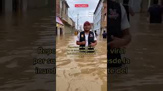 Reportero se vuelve viral por transmisión en el norte del Perú #shorts
