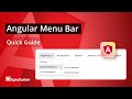 Angular Menu Bar: The Ultimate Feature Walkthrough