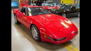 SOLD 1991 Bright Red Corvette ZR-1 Coupe for sale by Corvette Mike