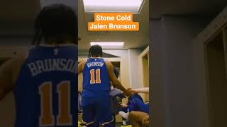 Knicks Jalen  Brunson is Stone Cold After Winning 7 in a row!