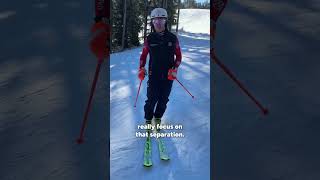 How to ski short turns like a World Cup Slalom skier ⛷️ part 2.