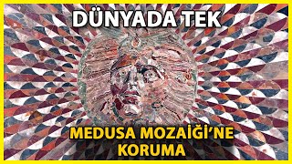 Medusa Mozaiği, Üzeri Örtülerek Kış Şartlarından Korunacak