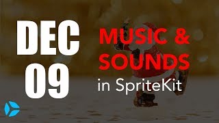 How to add Background Music and Sounds in SpriteKit and Swift 4