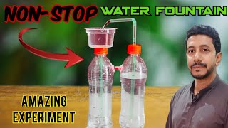 Diy Water Fountain Without Electricity|| How to make automatic water fountain without electricity