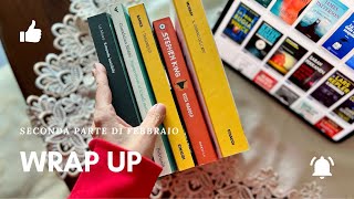 Cosa ho letto a febbraio (parte seconda) #bookwrapup