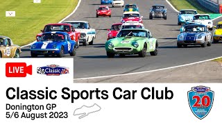 CSCC Donington Park GP 5th August 2023 - Live Stream