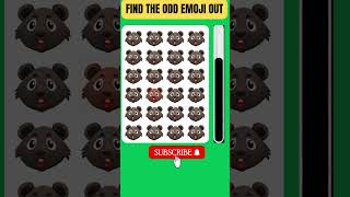 Find the ODD One Out - Animal Edition 🦁🐶😾| Easy, Medium, Hard  Ultimate Levels #shorts
