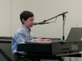 Brandon's first recital singing and playing 'Won't Go Home Without You' by Maroon 5 - March 2009