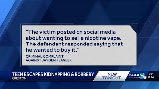 Man arrested in Creston for attempted theft and kidnapping of a minor