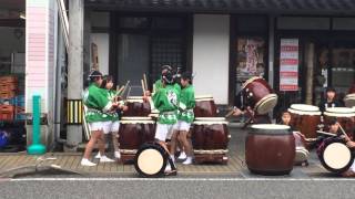 『冨木神幸太鼓 煌』桜貝伝説 in 地頭町商店街~2015.11.29~