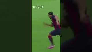 Suarez First and Last goal for barcelona😢🥲🥹