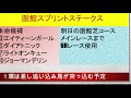 ユニコーンステークス　函館スプリントステークス　本命はあの馬から！？激走必至の馬を紹介します。松本フミロー