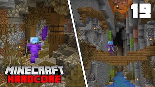 Minecraft Hardcore Lets Play - Cave And Ravine Upgrades - Episode 19