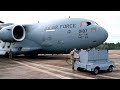 amazing c 17 globemaster iii closec up take off