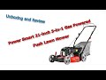 Power Smart 21-inch 3-in-1 Gas Powered Push Lawn Mower from Walmart - Unboxing & Review