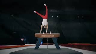 Fujitsu's 3D Sensing/AI Technology Based Judging Support System for Gymnastics