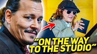 He's BACK! Johnny Depp SEEN On SET For New Movie Role!