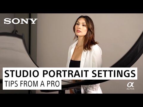 Studio portrait settings from a pro!