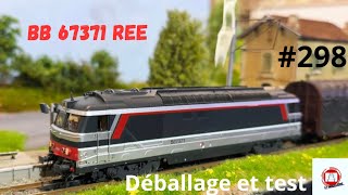 #298 BB67371 corail + REE DIGITAL SONORE FUMIGÈNE HO train miniature modélisme ferroviaire maquette