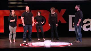 100 Percent Improvised | Black Box Improv Theater | TEDxDayton