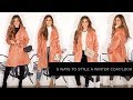 5 WAYS TO STYLE A WINTER COAT & LOOK | Lina Noory