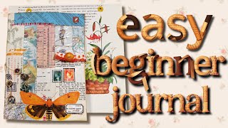 EASY BEGINNER JUNKJOURNAL WITHIN A JUNKJOURNAL  INSPIRED BY @joiedefi