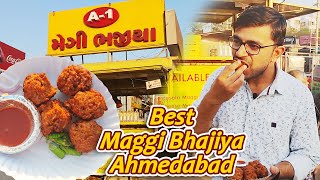 Famous Maggi Bhajiya In Ahmedabad | best Maggie Bhajiya in Ahmedabad | Majje wala Street food