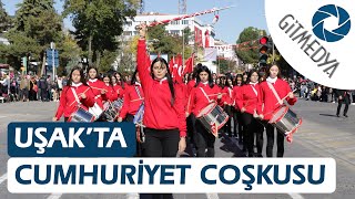 Uşak’ta Cumhuriyet Coşkusu