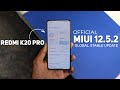 Official MIUI 12.5.2 Global Stable Update For Redmi K20 Pro | What's New ??