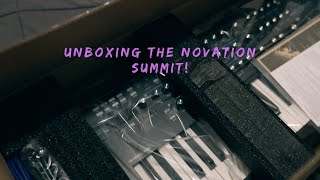 Unboxing the Novation Summit Synthesizer