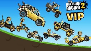 VIP Hill Climb Racing 2 -  All vehicles - FULLY Upgraded VIP