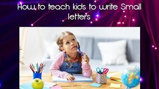 How to write Small letters|lower Case letters|let's go 🎉#writing #kids #drwaing #toddlers