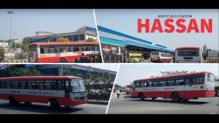 Ksrtc ನ ಅತಿದೊಡ್ಡ ಬಸ್ ನಿಲ್ದಾಣ, ಹಾಸನ, ಕರ್ನಾಟಕ