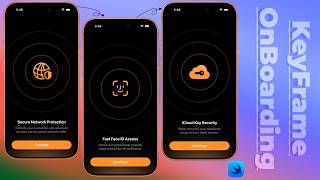 KeyFramed OnBoarding Setup Animation Using SwiftUI | Xcode 26