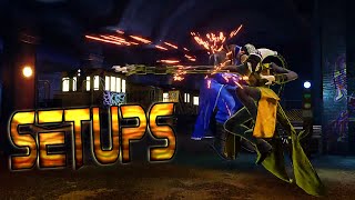 KOF XV: DUO LON - Anti DP'S \u0026 Throw Setups !