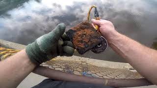 Magnet Fishing in Fairbanks Alaska. Big Finds