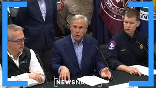 Gov. Abbott on severe weather impacts