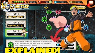 NEW Path 3 Passive on Ailment Resistance! | Naruto x Boruto Ninja Voltage