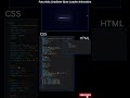 Futuristic Gradient Glow Loader Animation Using HTML & CSS ⚡🔥 #webdesign #coding#htmlcss