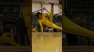 Bruce Lee Flare - Break Dance Powermoves w/ the Yellow Suit