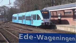 Treinen op Station Ede-Wageningen