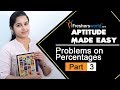 Aptitude Made Easy – Problems on Percentages – Part 3, Basics and Methods,Math Tricks