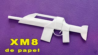 Origami armas | Como hacer una xm8 arma de papel do free fire